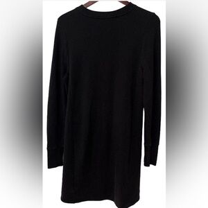 Athleta Women’s Black Dress M  Long Sleeve Casual Athletic